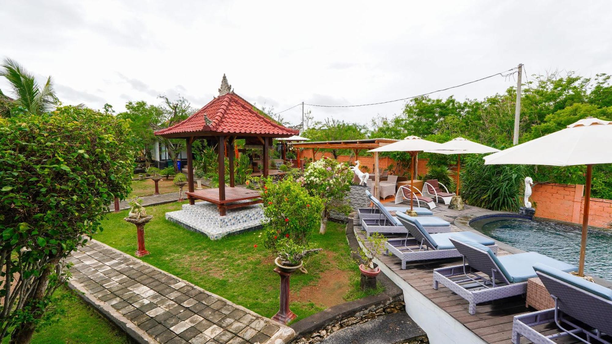 Bali Belva Hotell Nusa Lembongan Eksteriør bilde